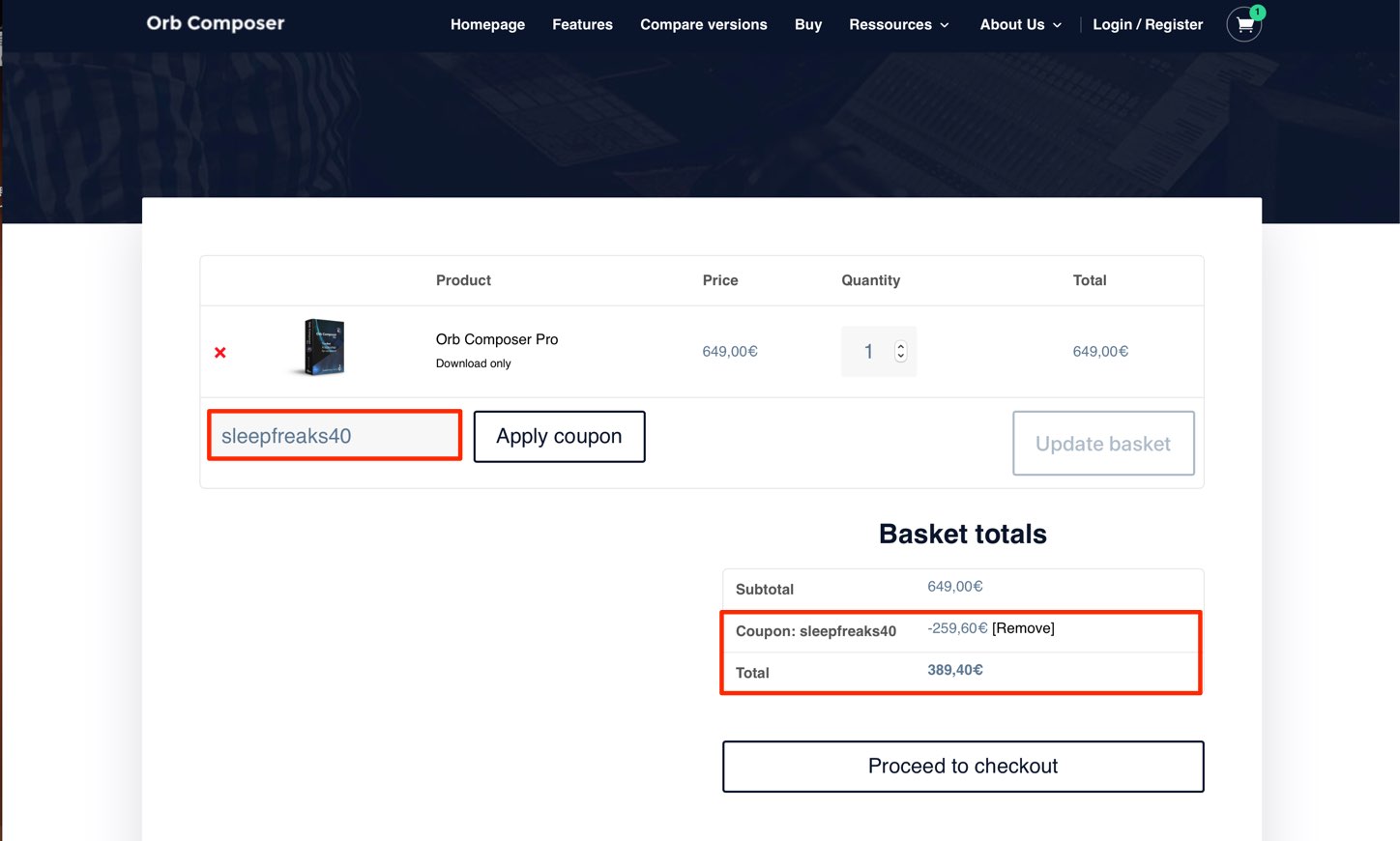 Cart – ORB COMPOSER