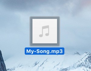 音楽ファイルmp3