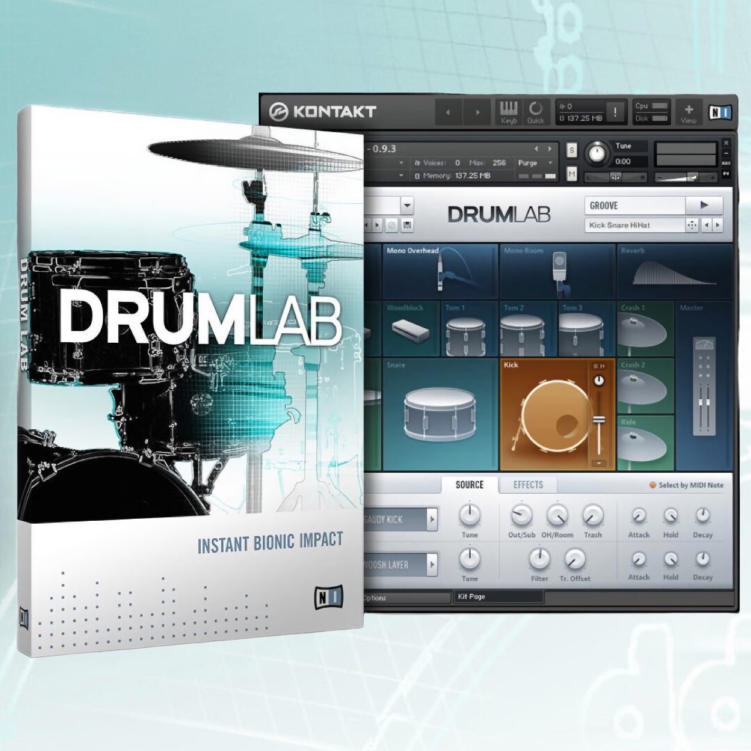 DrumLabの使い方 【Native Instruments】