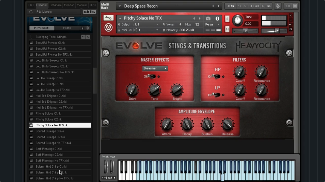 Native Instruments EVOLVE 使い方① 基本概要と音色選び