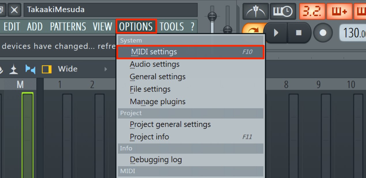 MIDI Settings