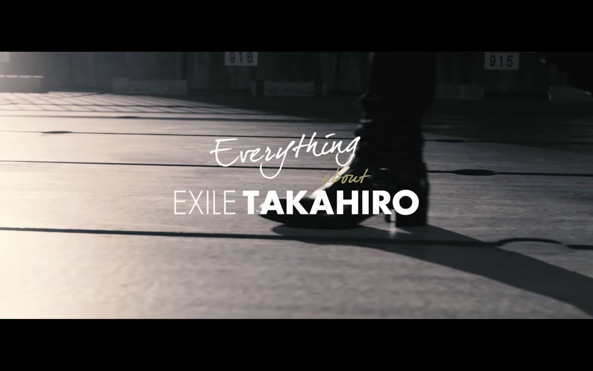 Everything about EXILE TAKAHIRO