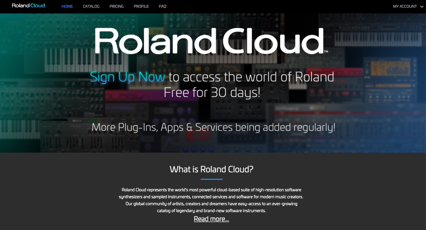 Roland Cloud 30日間無料トライアルを試してみた