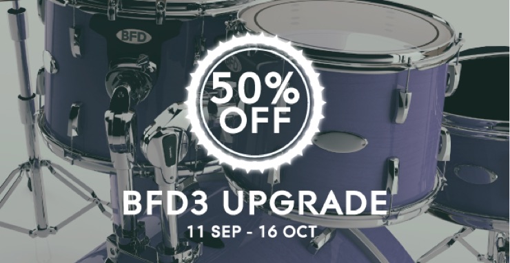 BFD3のアップグレードが50%OFF