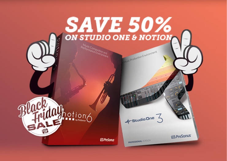 【今だけ半額】MI7 Japan ブラックフライデー2017「Studio One 3」が50%OFFセール!