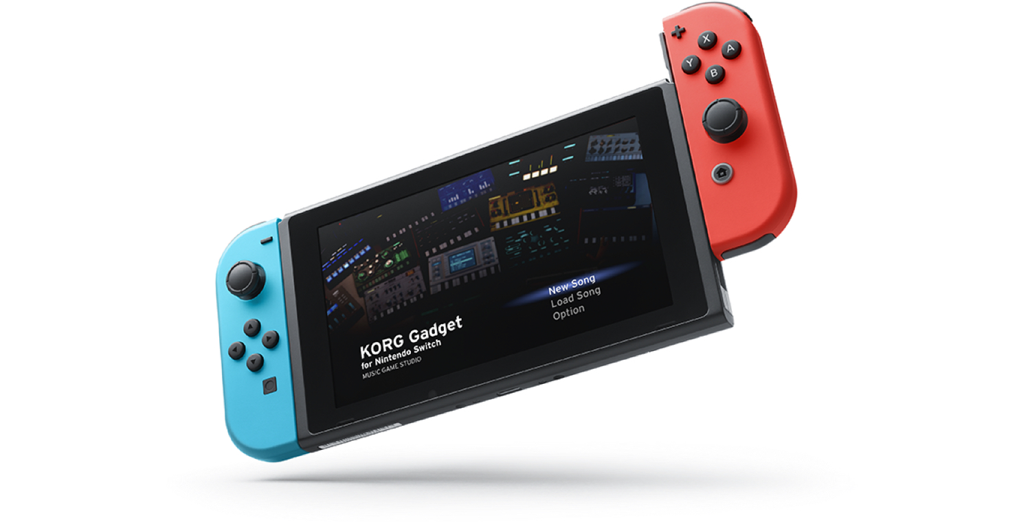 【新着】「KORG Gadget for Nintendo Switch」来春発売予定!公式サイトもオープン!