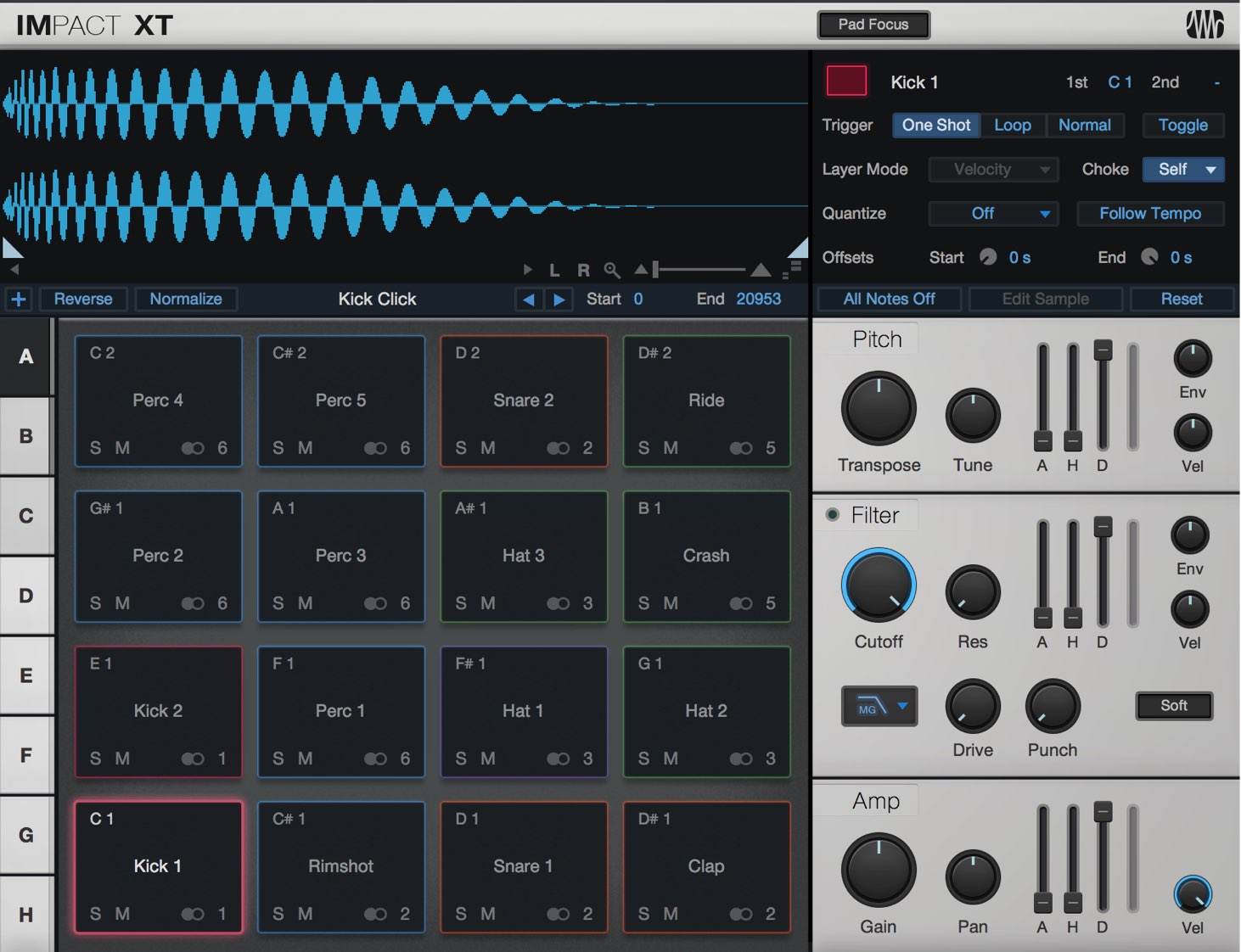 Studioone 4 新機能 パターンエディター Impact Xtの使い方