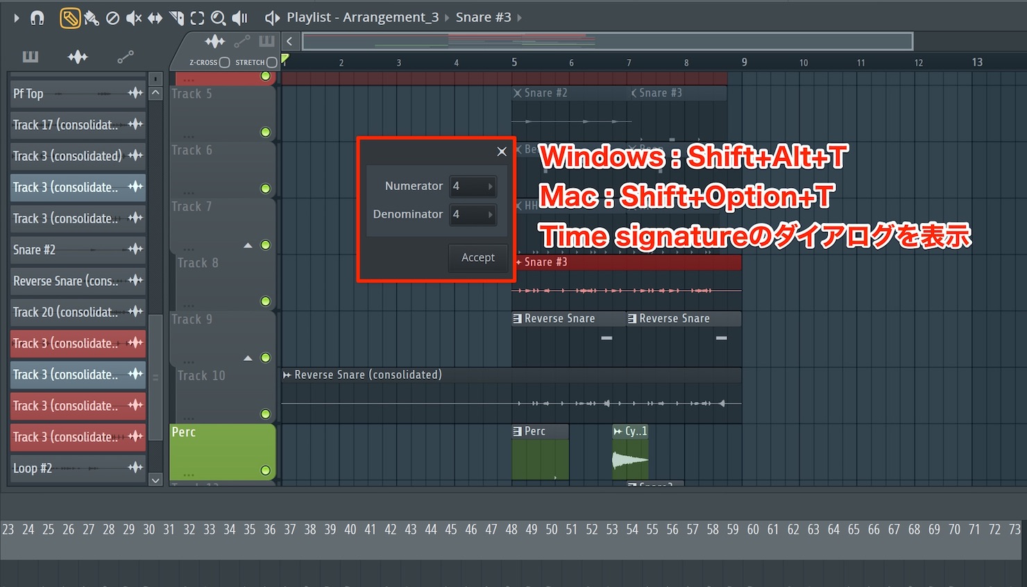 how to change time signature in fl studio