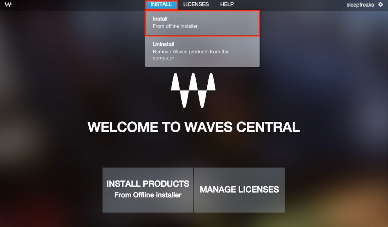 install waves v9 crack