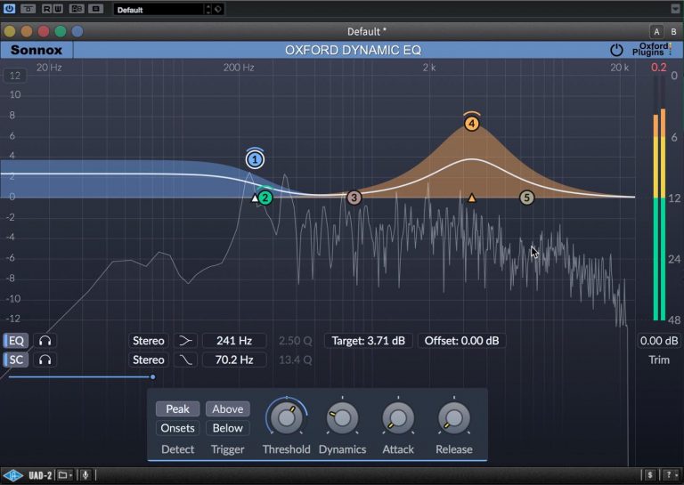 Sonnox Oxford Dynamic EQ 特徴と使い方