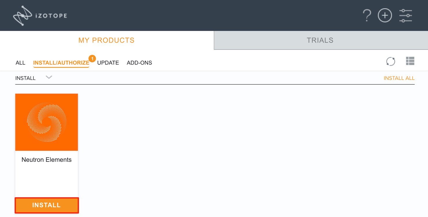Izotope Product Portal