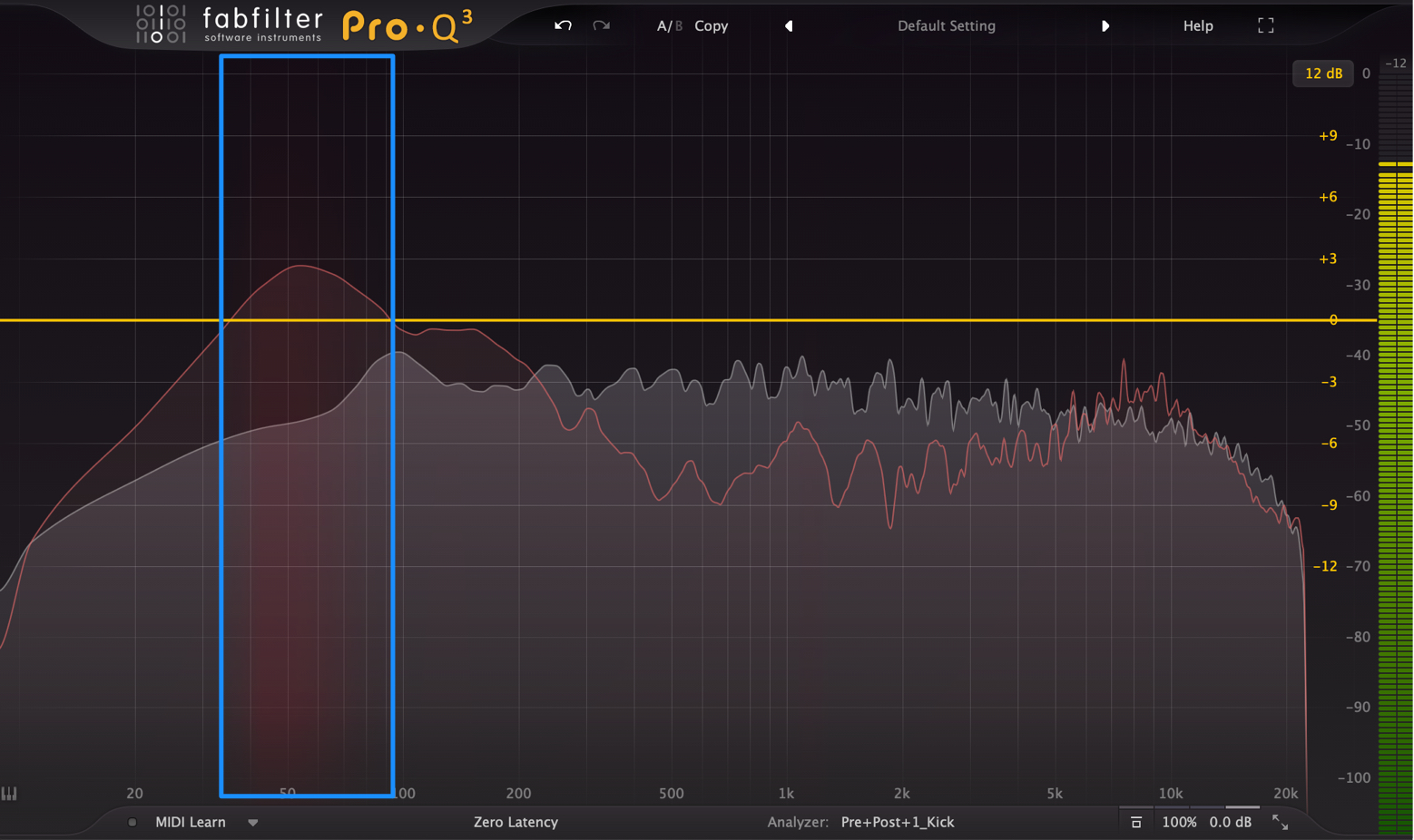 fabfilter pro q 3 look for frequency build up