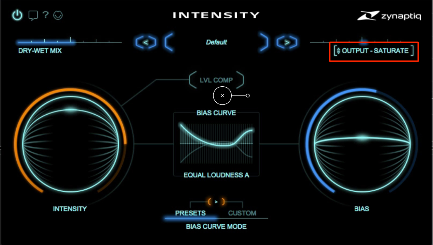 Intensity Output