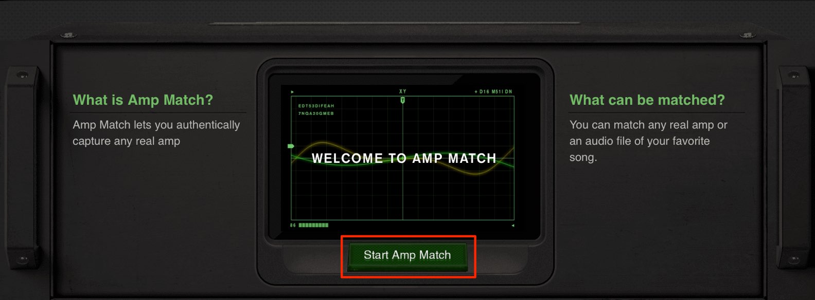 Start Amp Match