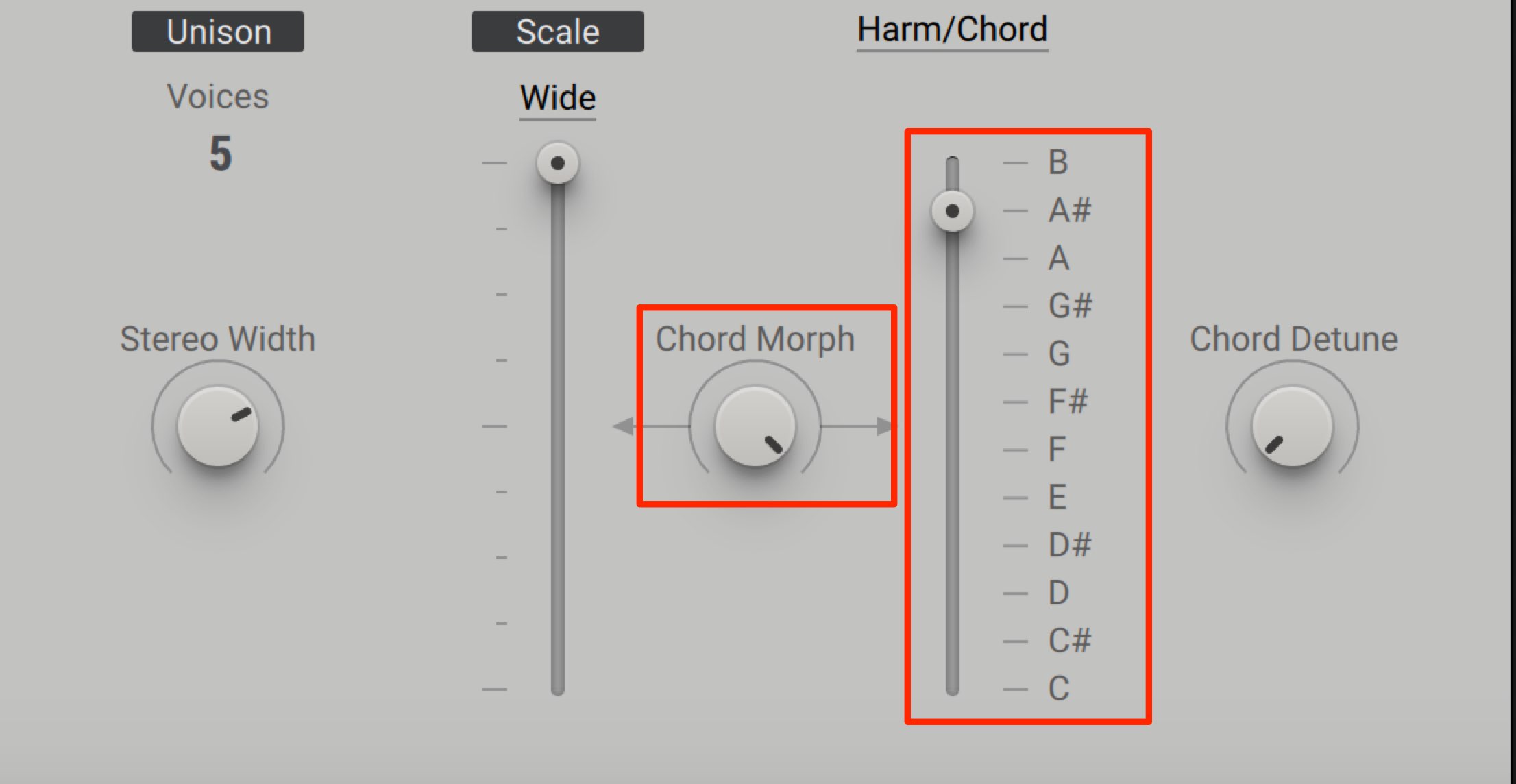 Chord Morph