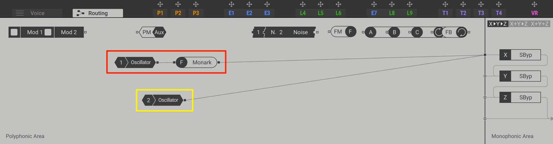 OSC 1_2 Routing Massive X