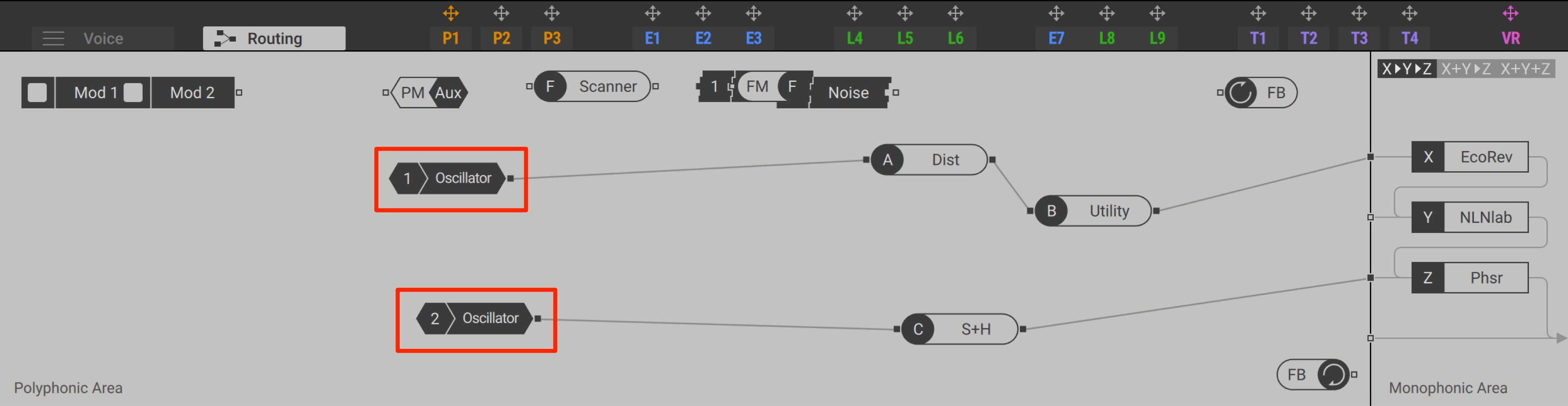 Routing Effect Massive