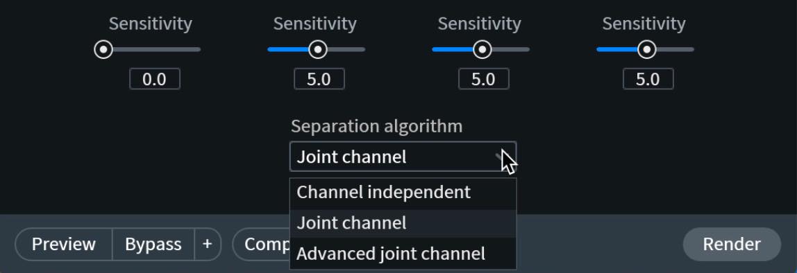 separation algorithm