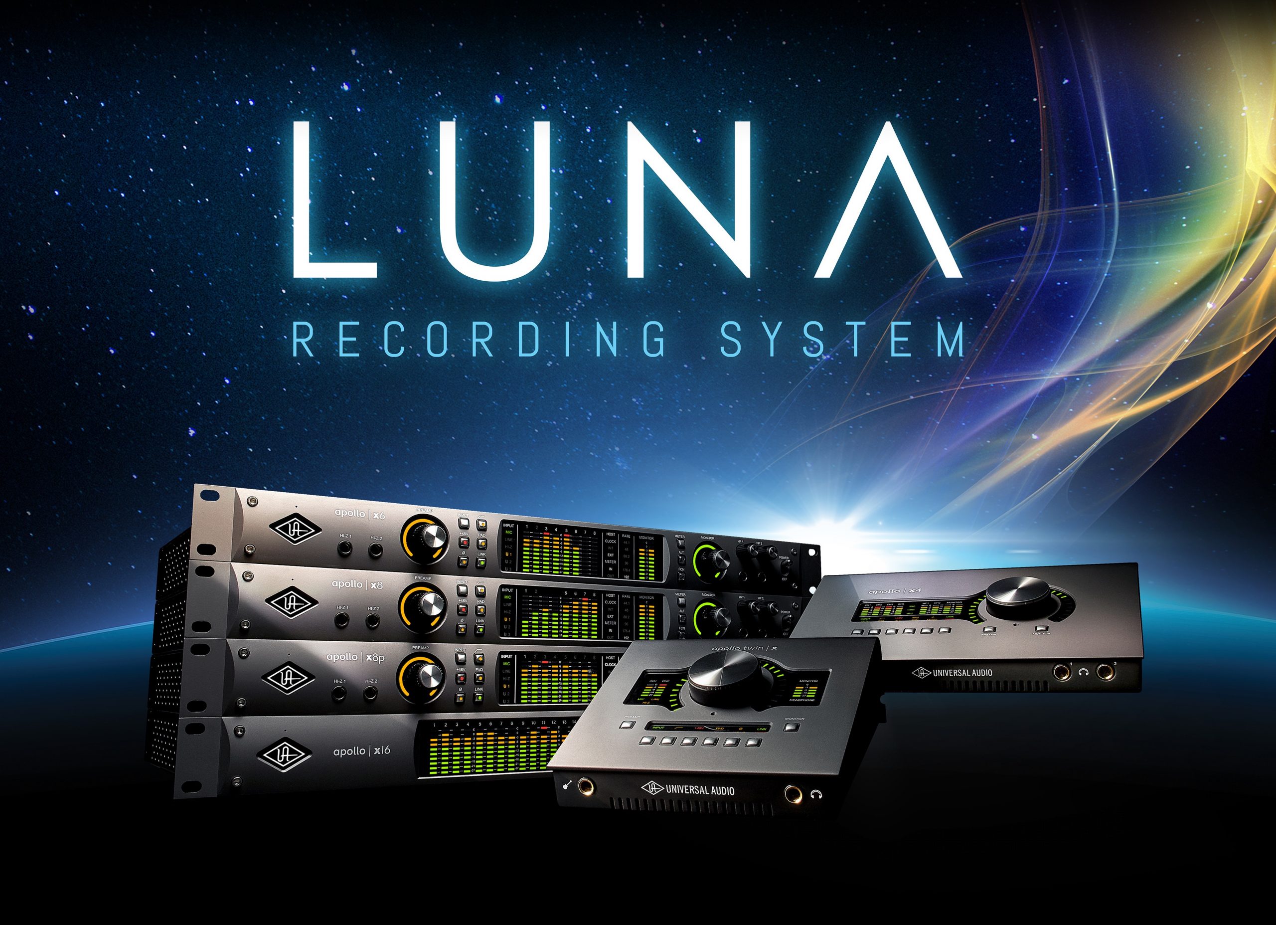 UADから大注目のレコーディングシステム「LUNA」がリリース（製品概要