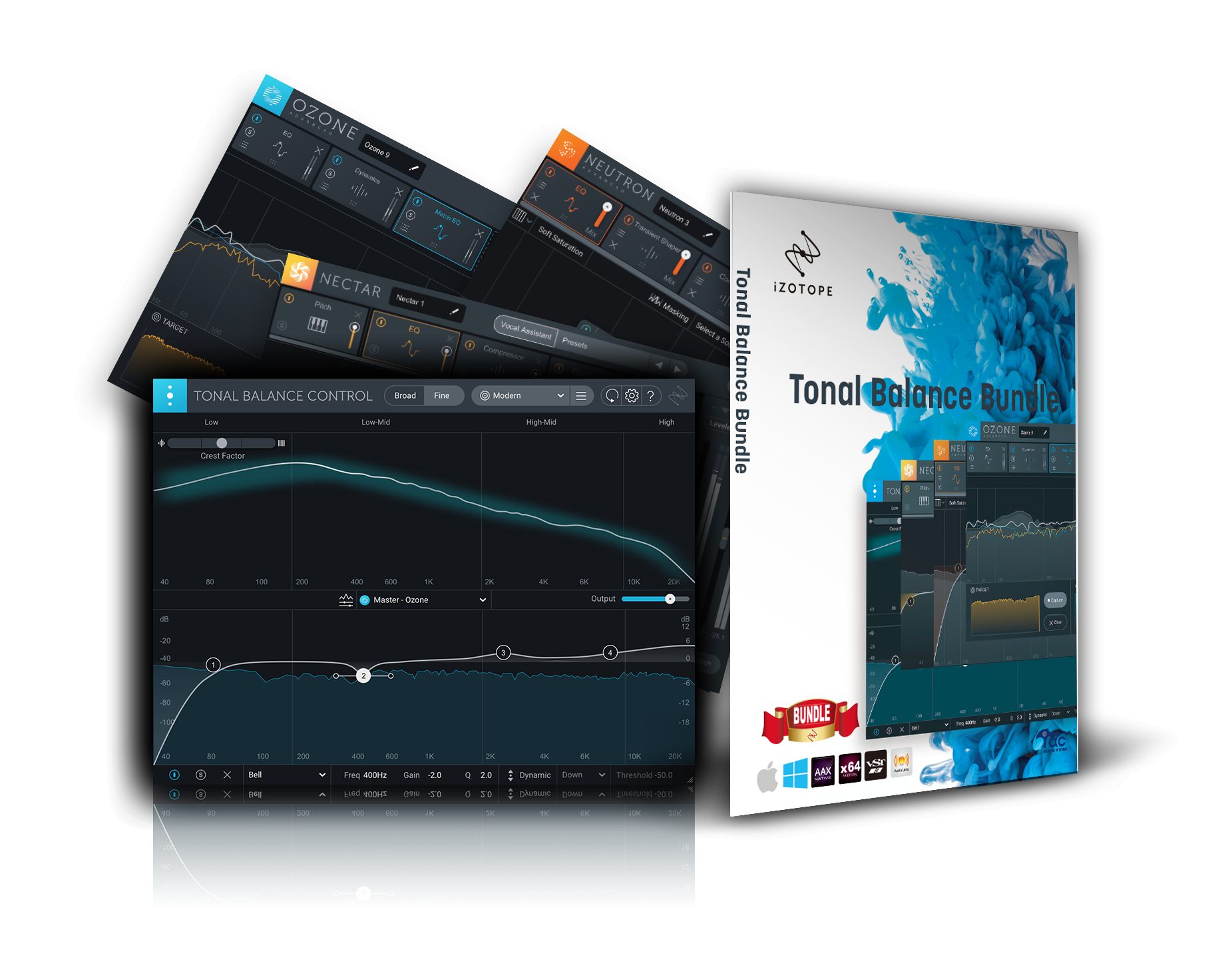【73%OFF】iZotope Tonal Balance Bundle がクロスグレードセール中!