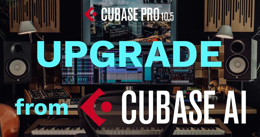 【45%OFF】Cubase AIからProへのアップグレードがセール中!