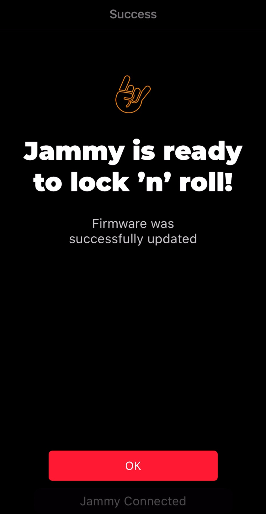 Firmware_更新の完了