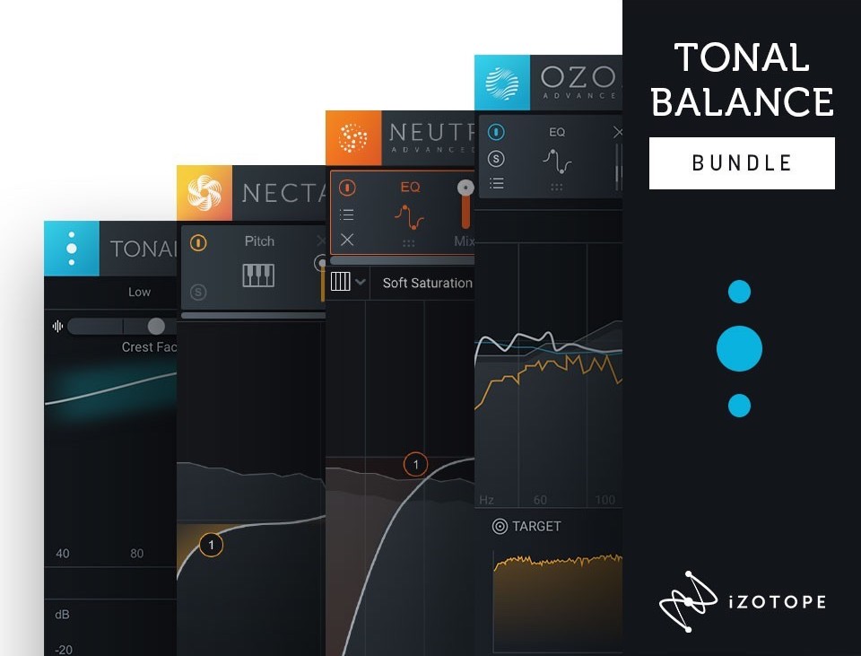 【70%OFF】ミックス・マスタリング系最上位が揃う iZotope Tonal Balance Bundle がクロスグレードセール中!