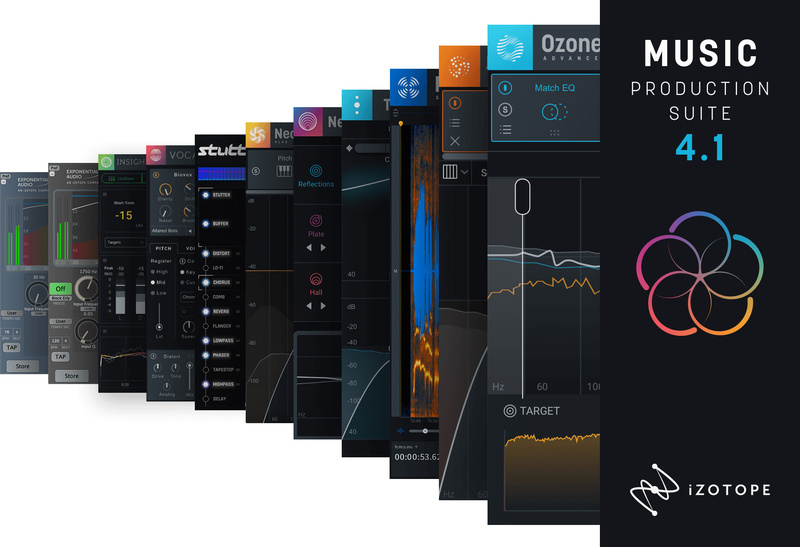 【最大61%OFF】制作系ツールがひと通り揃う iZotope Music Production Suite 4.1がセール中！