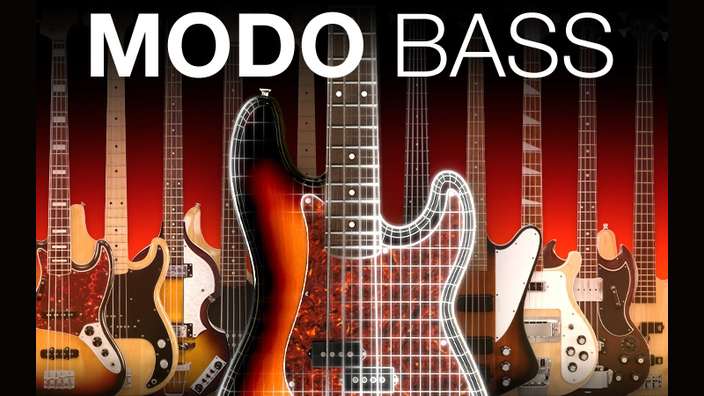 【73%OFF】定番ベース音源 IK Multimedia MODO BASS がセール中!