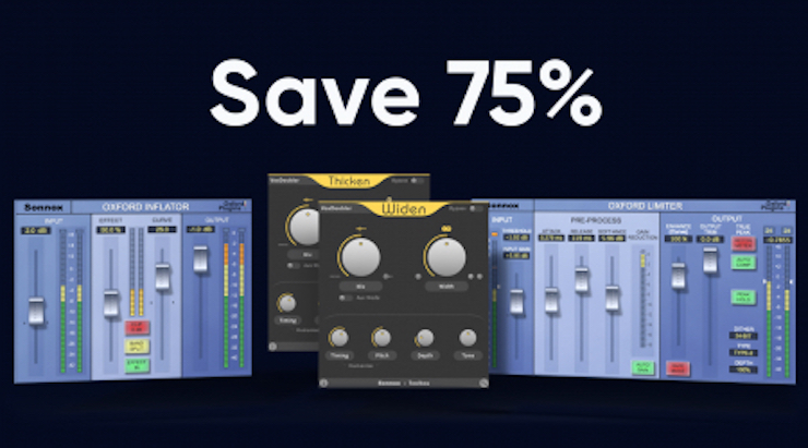 【最大75%OFF】高品質プラグインメーカー SONNOXがブラックフライデー開始!
