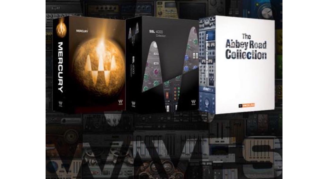 【セットで買うと半額以下】 Waves 「真の全部入り」 Mercury + SSL4000 + Abbey Road Collectionが特価！