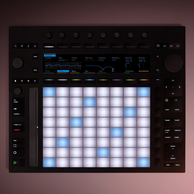 Ableton Push 2 の使い方 Padでのドラムの打ち込み