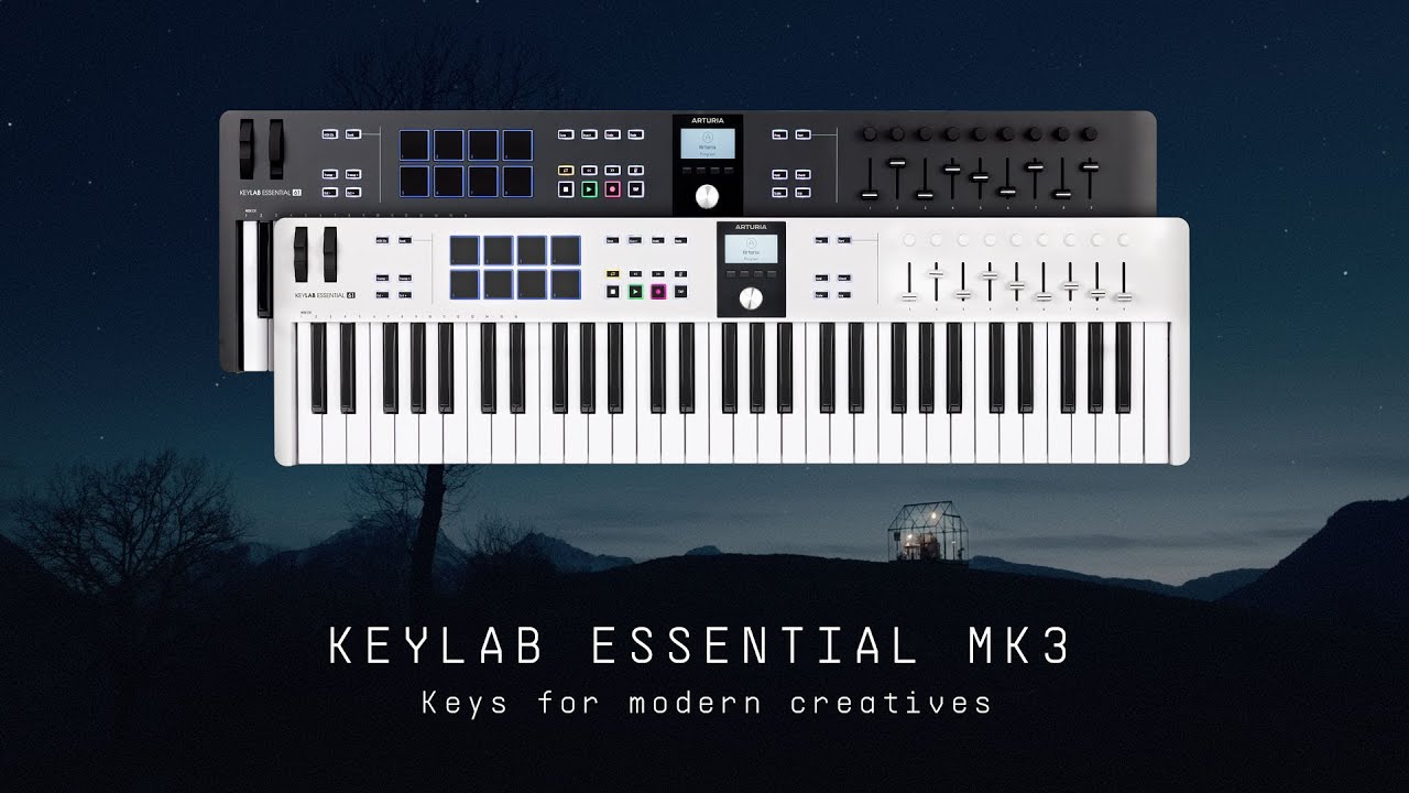 DTMに特化したArturiaのMIDIキーボード「KeyLab Essential mk3」 49/61 